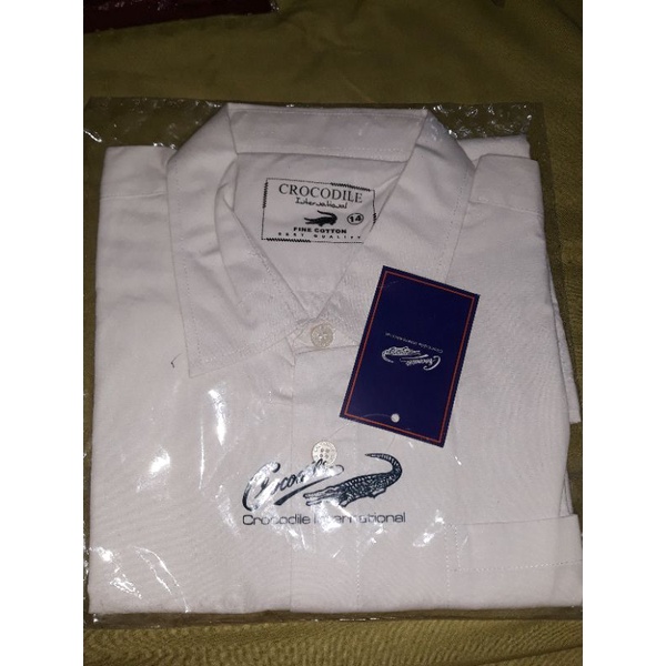 Kemeja Crocodile Putih Anak