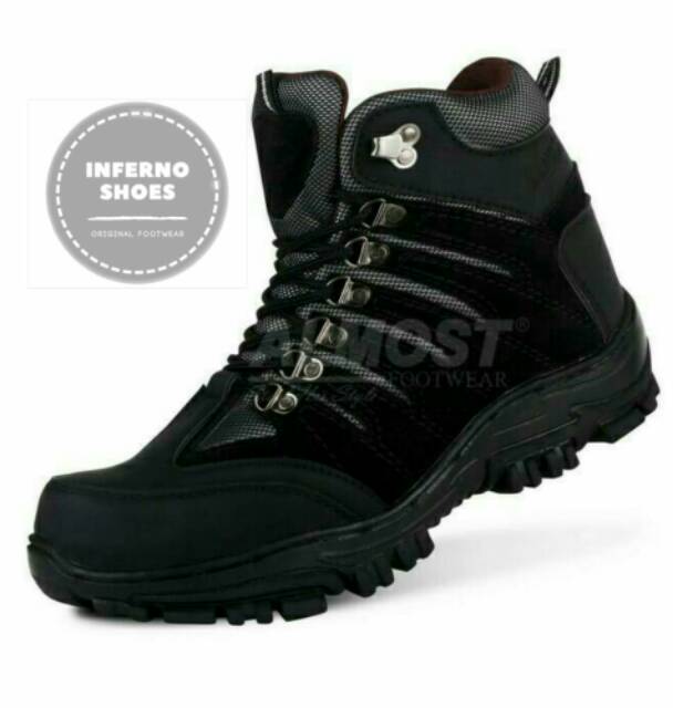 Sepatu boots pria | inferno X almost wolverine safety original
