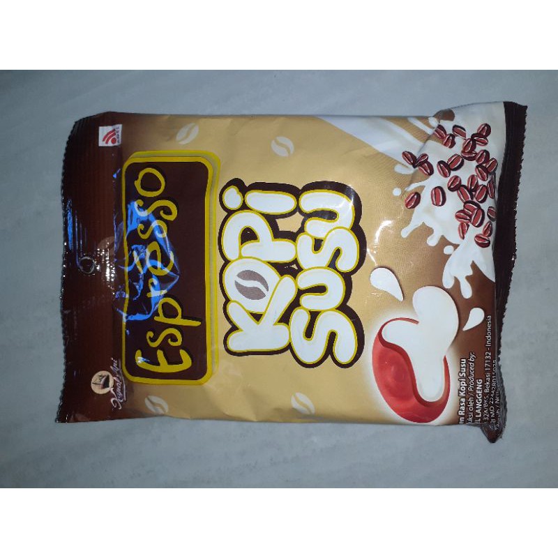 

Espresso kopi susu candy bag 135 gr (50 pcs)