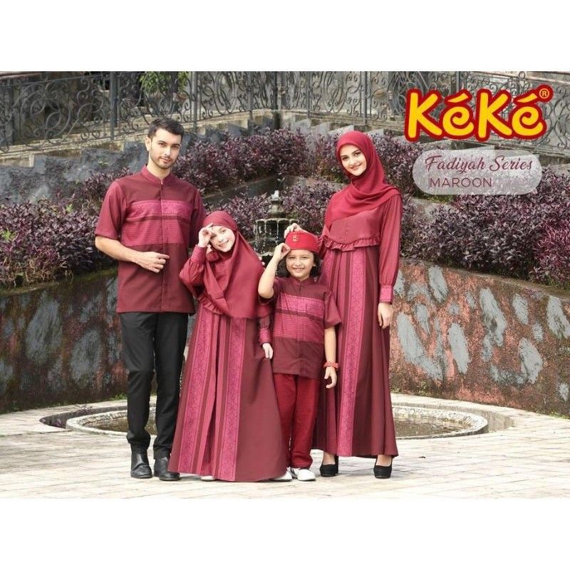 KEKE SARIMBIT KELUARGA FADIYAH SERIES - MAROON
