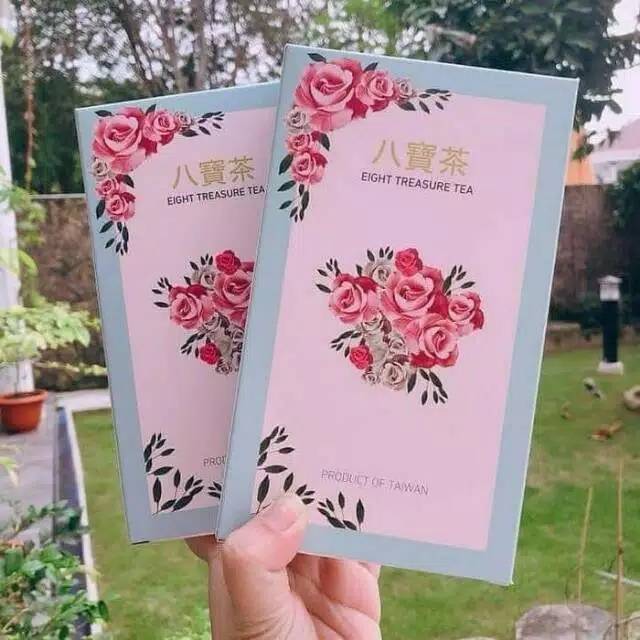 (JEMBER) EIGHT TREASURE TEA TEH TAIWAN PELANGSING HERBAL