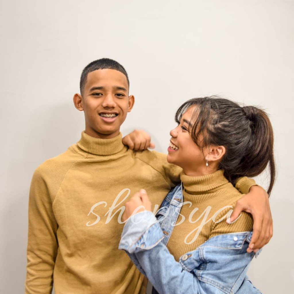 Turtleneck Couple Shopee  Indonesia