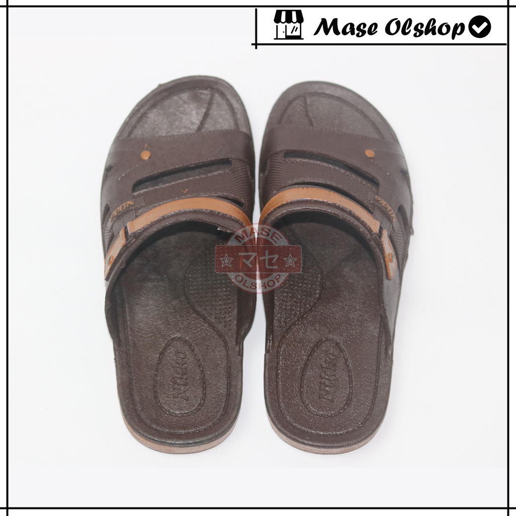 Sandal Karet Pria Sendal Slop Nikko 8111 Murah Awet