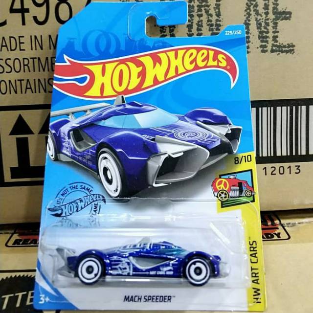 HOTWHEELS-MACH SPEEDER-BIRU