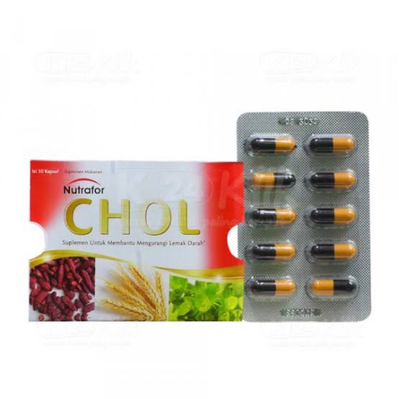 Nutrafor Chol / Kolesterol / Chol Kolesterol / Suplemen Herbal