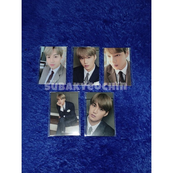Photocard EXO Kai Season Greetings 2020 - PC Kai SG 2020