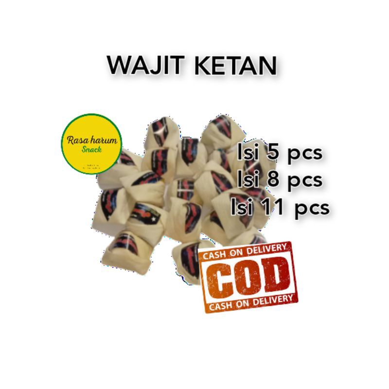 

MAKANAN WAJIT CILILIN WAJIK KETAN HITAM WAJIT OLEH OLEH CILILIN DODOL JENANG KETAN KHAS BANDUNG