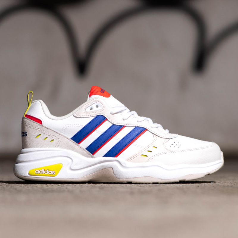 ADIDAS STRUTTER WHITE MULTHICOLOR ORIGINAL 100% - SEPATU WANITA - SEPATU PRIA - SEPATU ADIDAS ORIGIN