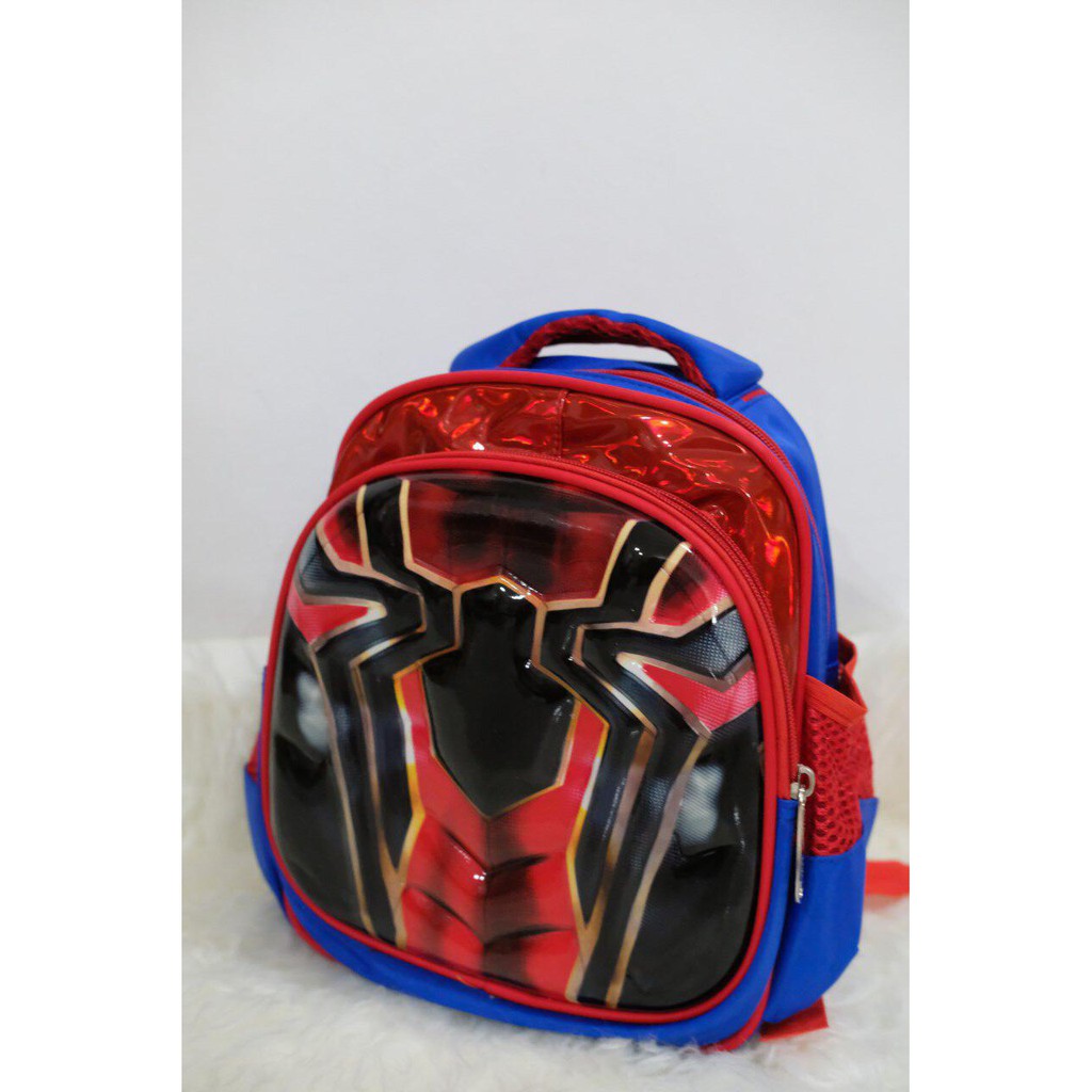 tas sekolah anak 3D PAUD import super hero