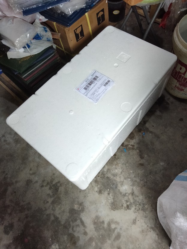 Styrofoam Box Ukuran 75cm X 42cm X 32cm -  Ag 75 Low / Dinarbox / Container / Cargo / Ikan /  25kg