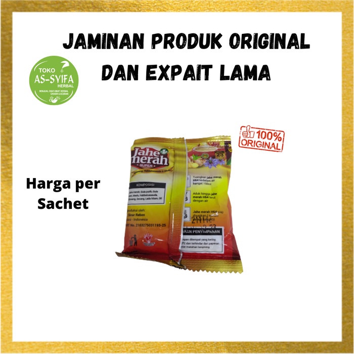 

JAHE MERAH SUPER H64 AREN JAHE MERAH SUPER H64 AREN PER SACHET / JAHE MERAH BUBUK SACHET PRODUK