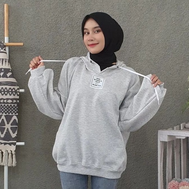 Sandy Oversize - Hoodie Oversize Wanita