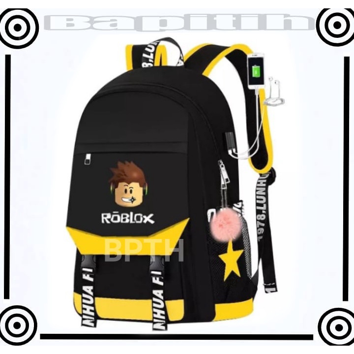 BPT/  Tas Roblox Anak Laki Laki Ransel Sekolah Terbaru Backpack School Bag