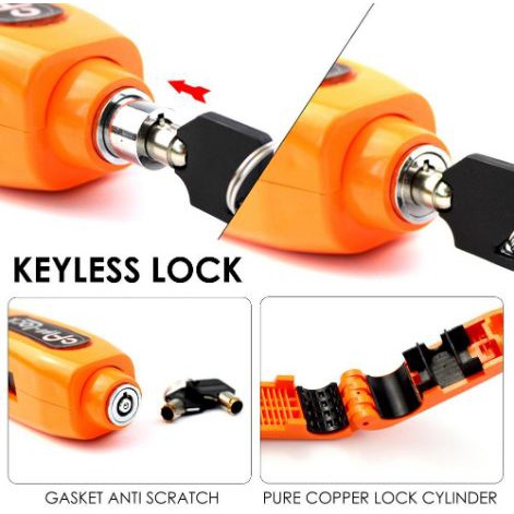 KUNCI STANG PENGAMAN REM TANGAN GEMBOK ANTI MALING MOTOR GRIP LOCK-2