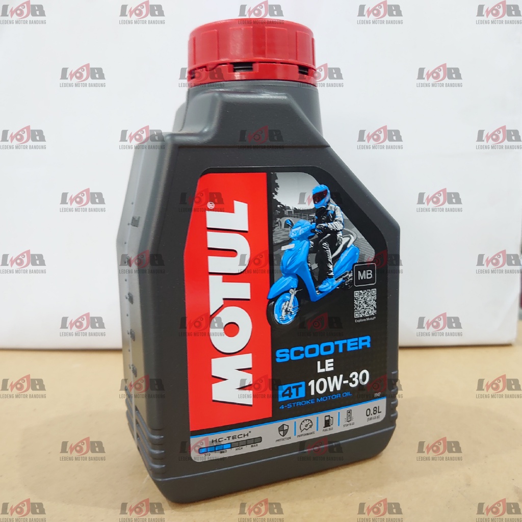 Motul 0.8L Scooter 4T LE 10w30 Oli Motor Matic Oil Matik 800ml