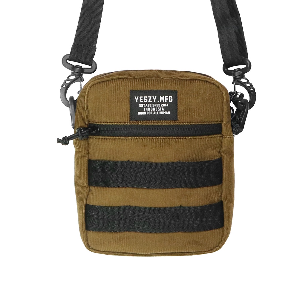 YESZY.MFG Shoulder Bag General Corduroy Brown