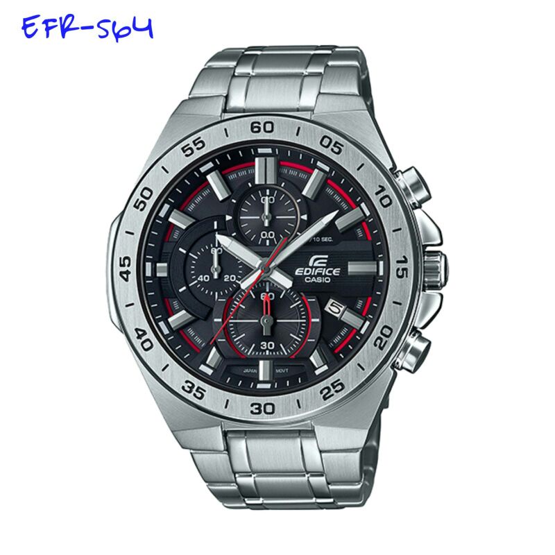 EDIFICE EFR564 JAM TANGAN PRIA GRATIS BOX ORI