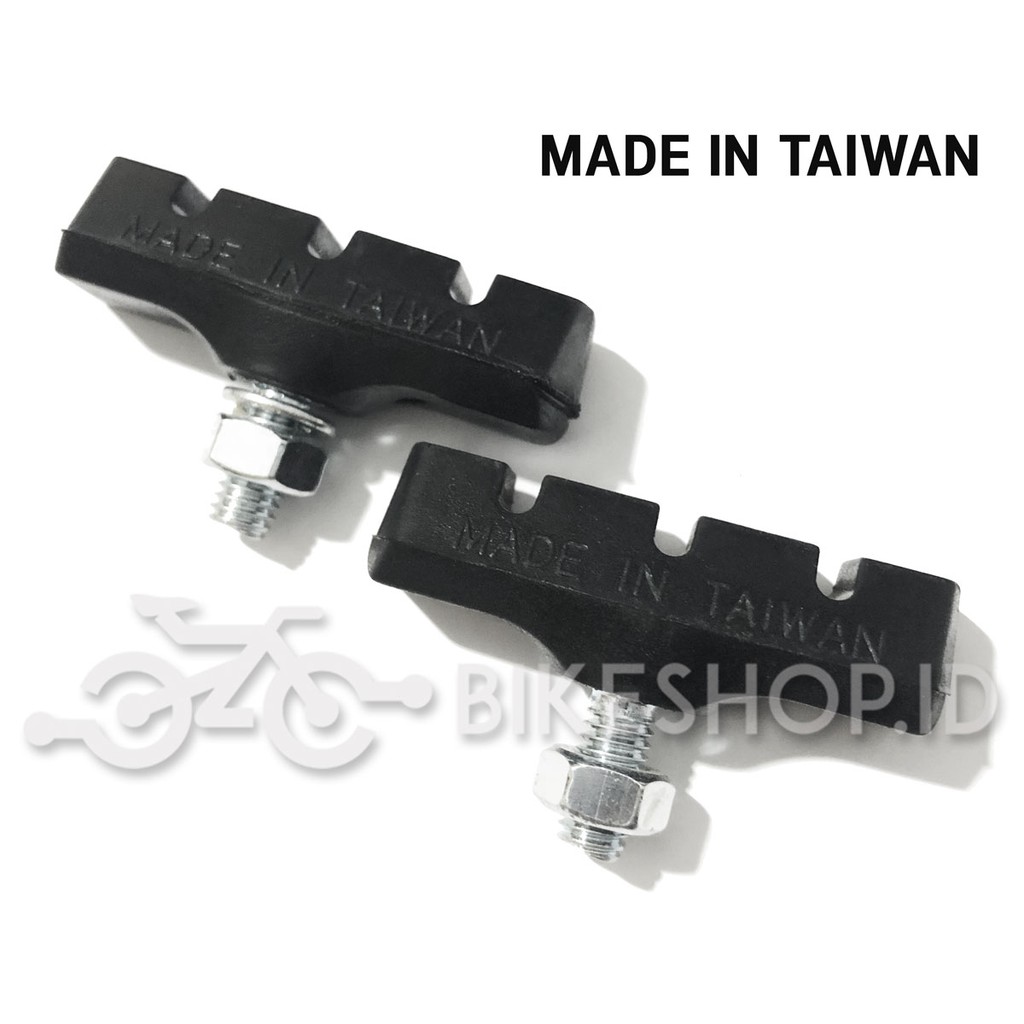 Karet / Kampas Rem TAIWAN Baut 10 Jepit BMX / Mini | High Quality