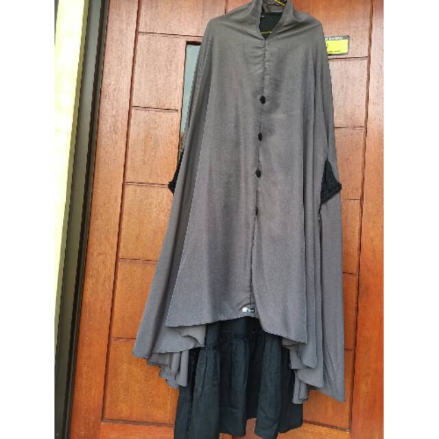 Preloved Gamis Dress Syar I Adhwa By Antunna Bundling Khimar Shopee Indonesia