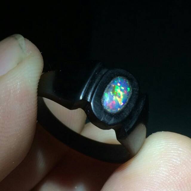 Batu Kalimaya Banten Kristal Milky Jarong Ikat Tanduk Kerbau Asli Maja