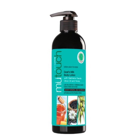 ★ BB ★ Mutouch Goat’s Milk Body Lotion with Habbatus Sauda, Olive Oil and Honey 400ml - Mu Touch