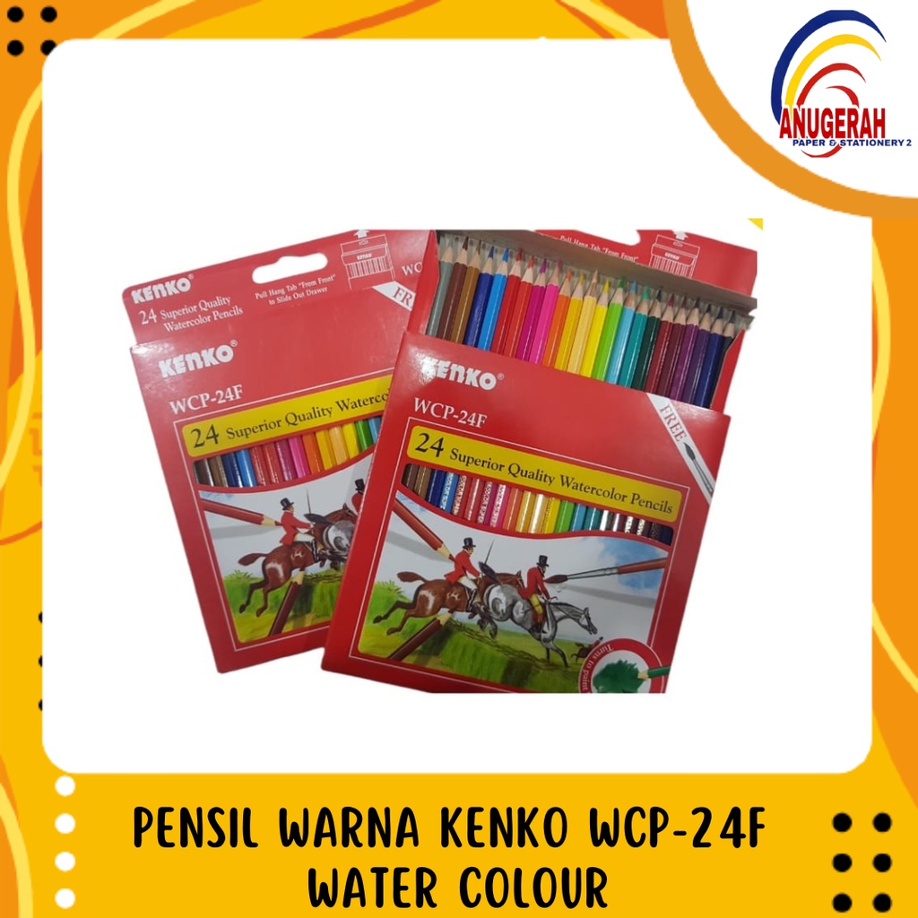 

KENKO WCP-24F Water Colours / Pensil Warna Air (PCS)