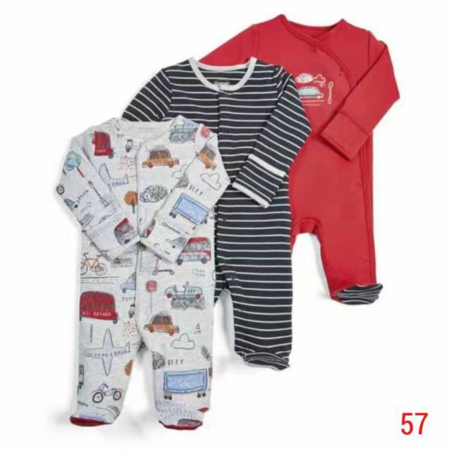 Sleepsuit Mamas Papas/ Baju tidur bayi Premium/ Mamas and Papas