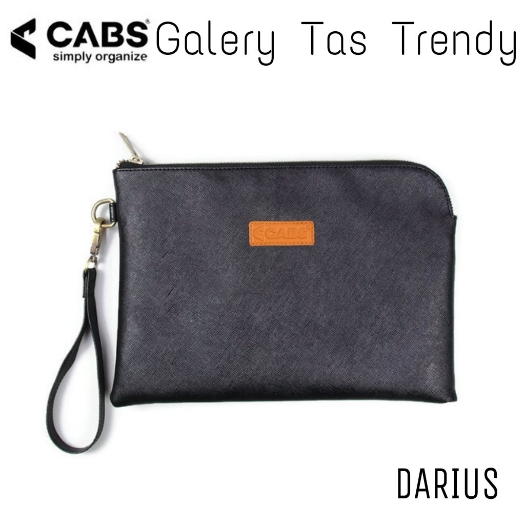Dompet Clutch Pria CABS DARIUS Hitam