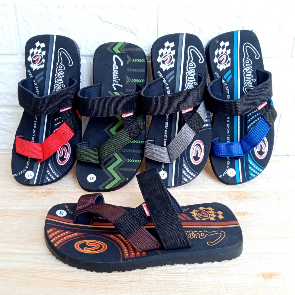Seven Carviel 01 Sandal Anak Jepit Jempol Size 26-35