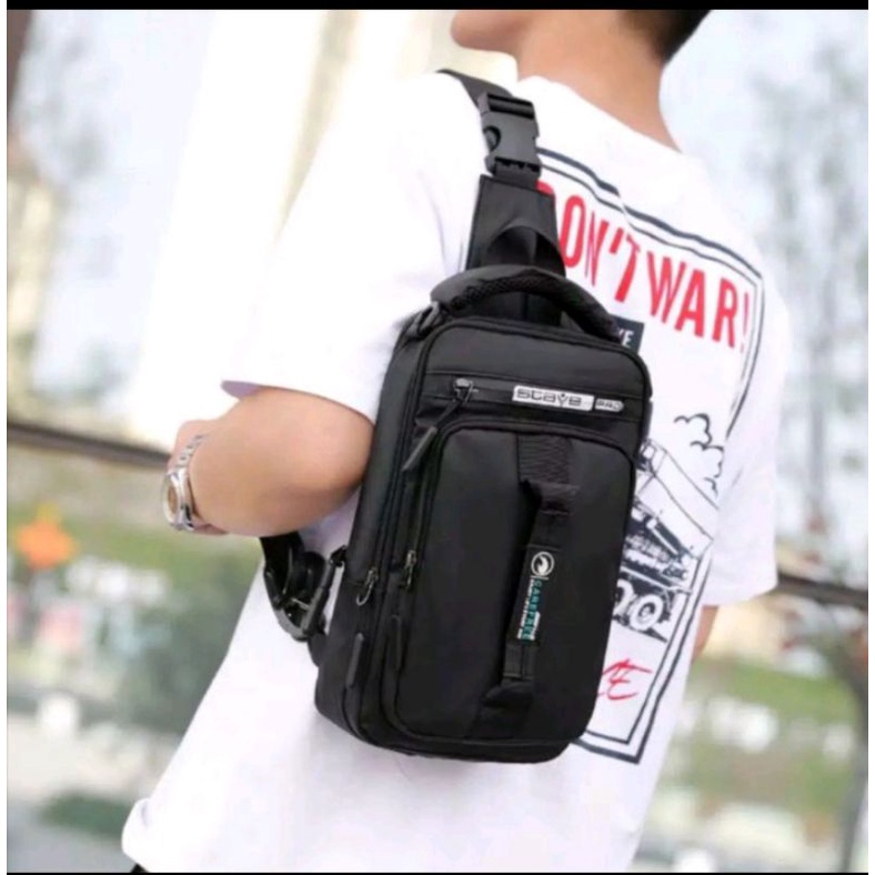 Tas slempang cowok/Tas slempang Pria