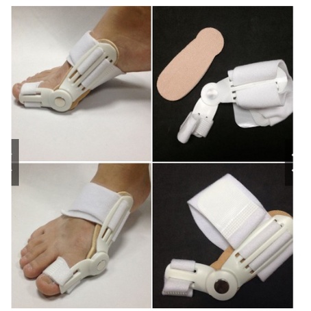 ALAT TERAPI JEMPOL KAKI BUNION PAD PELURUS JEMPOL KAKI, HALLUX VALGUS SPLINT