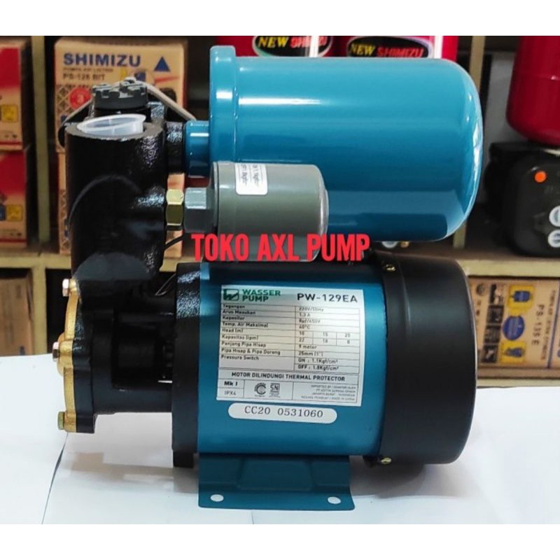 Pompa air wasser PW 129 EA sumur dangkal