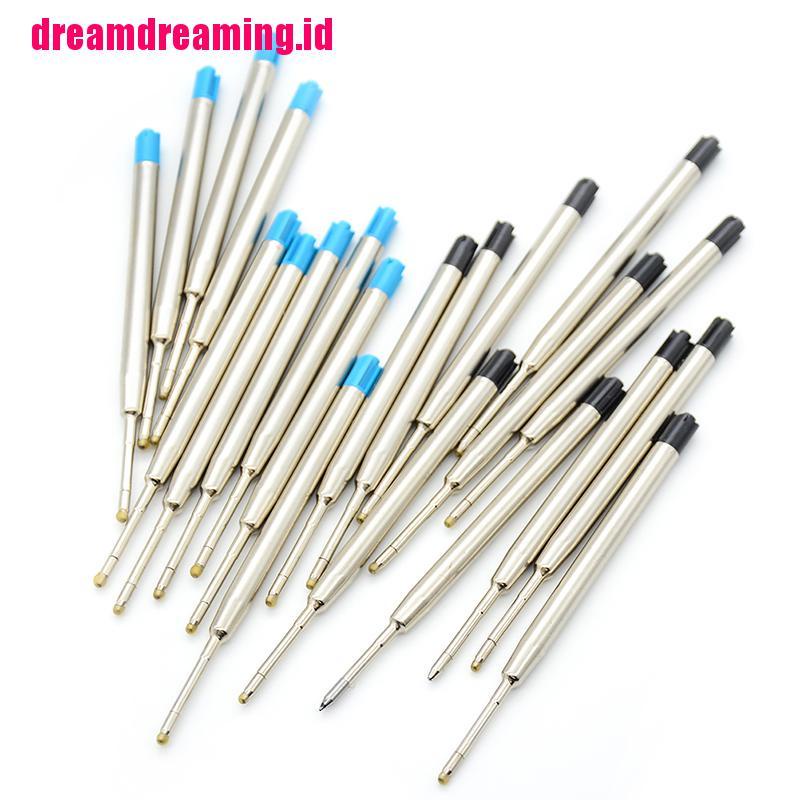 10pcs Pulpen parker Tinta Biru Standar