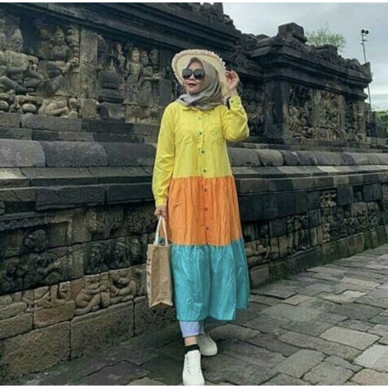 TUNIK ESEMEL PELANGI (S)