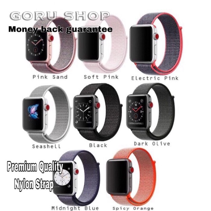 Strap apple watch 1 2 3 4 iwatch woven nylon 38 40 42 44 mm original