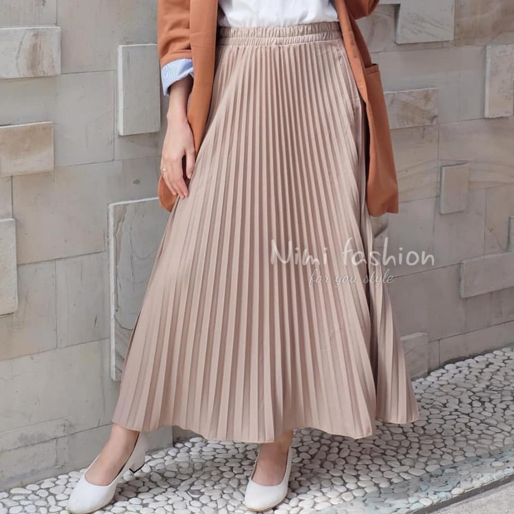 ROK /  ROK PLISKET / PROMO SELLER / FREXA SKIRT / FLARE SKIRT / ROK REMPEL WANITA / TERMURAH