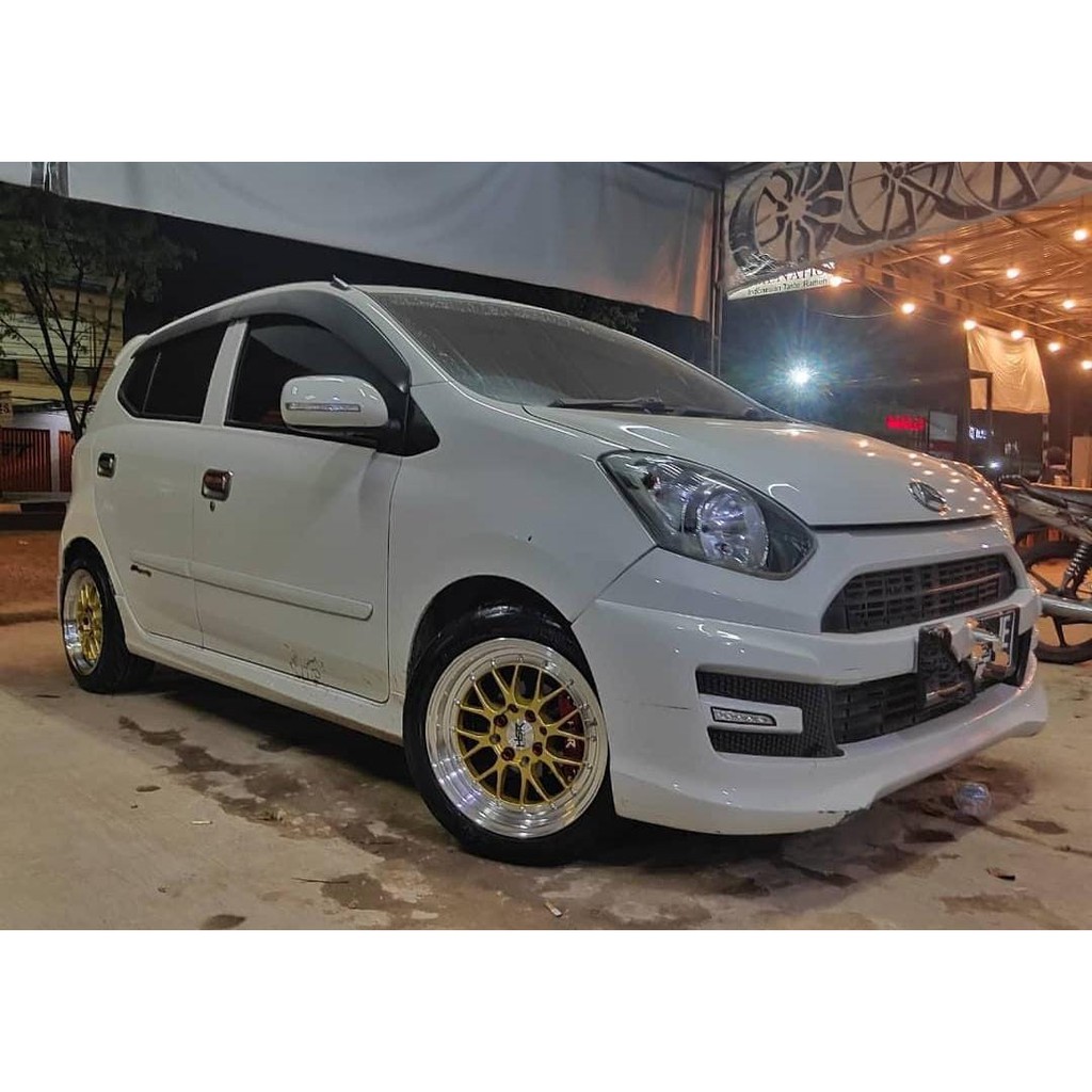 Jual Paket Velg Mobil Ayla Ring 15 HSR LEMANS Paket Dengan Ban Mobil Forceum Atau Accelera Indonesia Shopee Indonesia