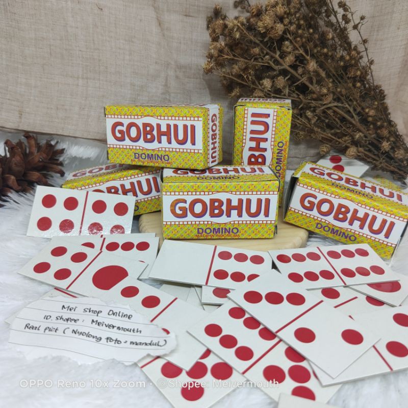ISI 2SET Kartu Domino Gobhui Murah