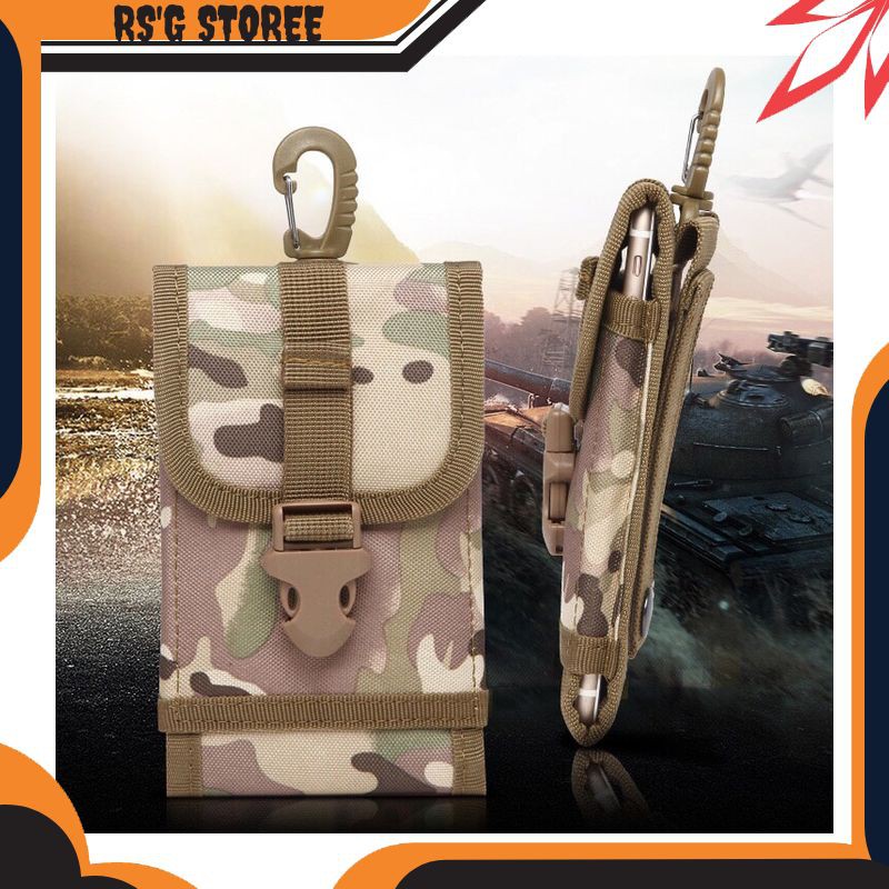 RG70 tas pinggang sarung hp tas hp fashion laki-laki tempat hp