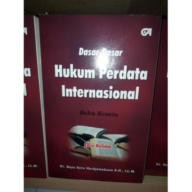 Jual Dasar-Dasar Hukum Perdata Internasional Buku 1 Edisi 5 | Shopee ...