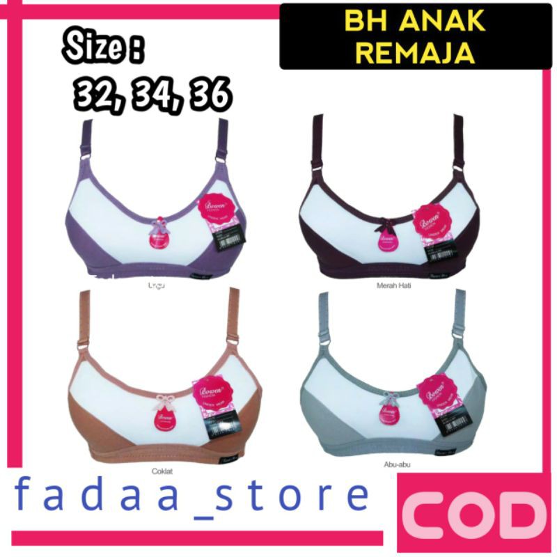 BH Sport | Sport Bra | Busa Tipis | ABG Remaja BOWEN polos | Bra Wanita