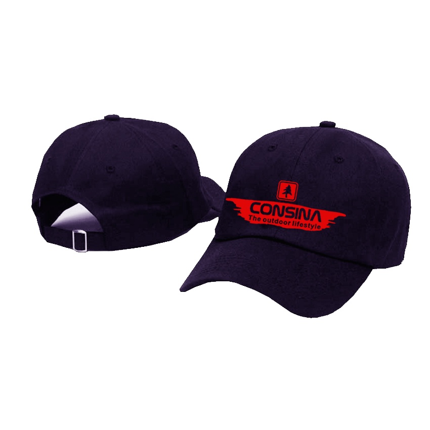 Topi Distro Pria / Fashion Pria Wanita / Topi Baseball Consina splash Red - Premium
