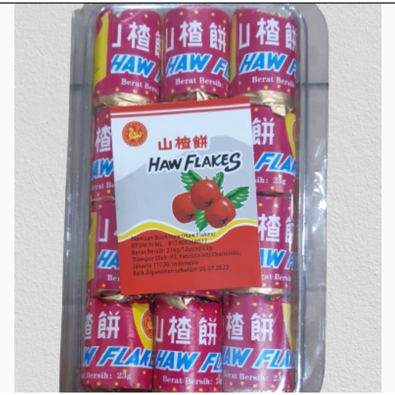 

Permen Haw Flakes isi 12 Bogor