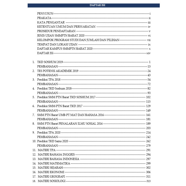 Buku Smmptn Barat 2020 Soshum Saintek Kumpulan Soal Smmptn Barat Ips Ips Dan Pembahasan Shopee Indonesia