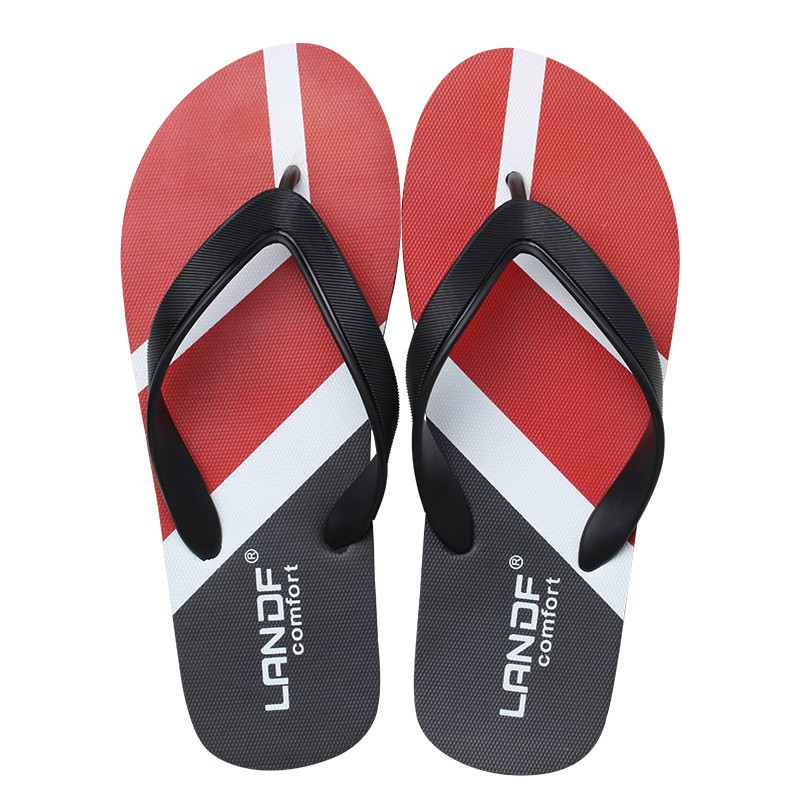 Sandal Jepit Pria Lembut Versi Korea Musim Panas Sandal Cowok Non-Slip High Quality Tidak Mudah Gembos