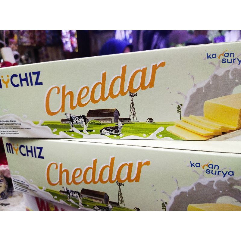 keju my chiz 2 kg cheddar