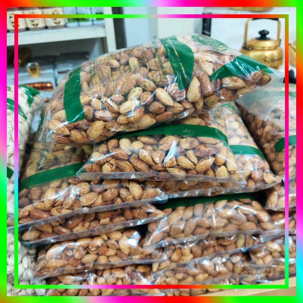 

KACANG ALMOND PANGGANG PREMIUM /MATANG 500gr (Roasted)