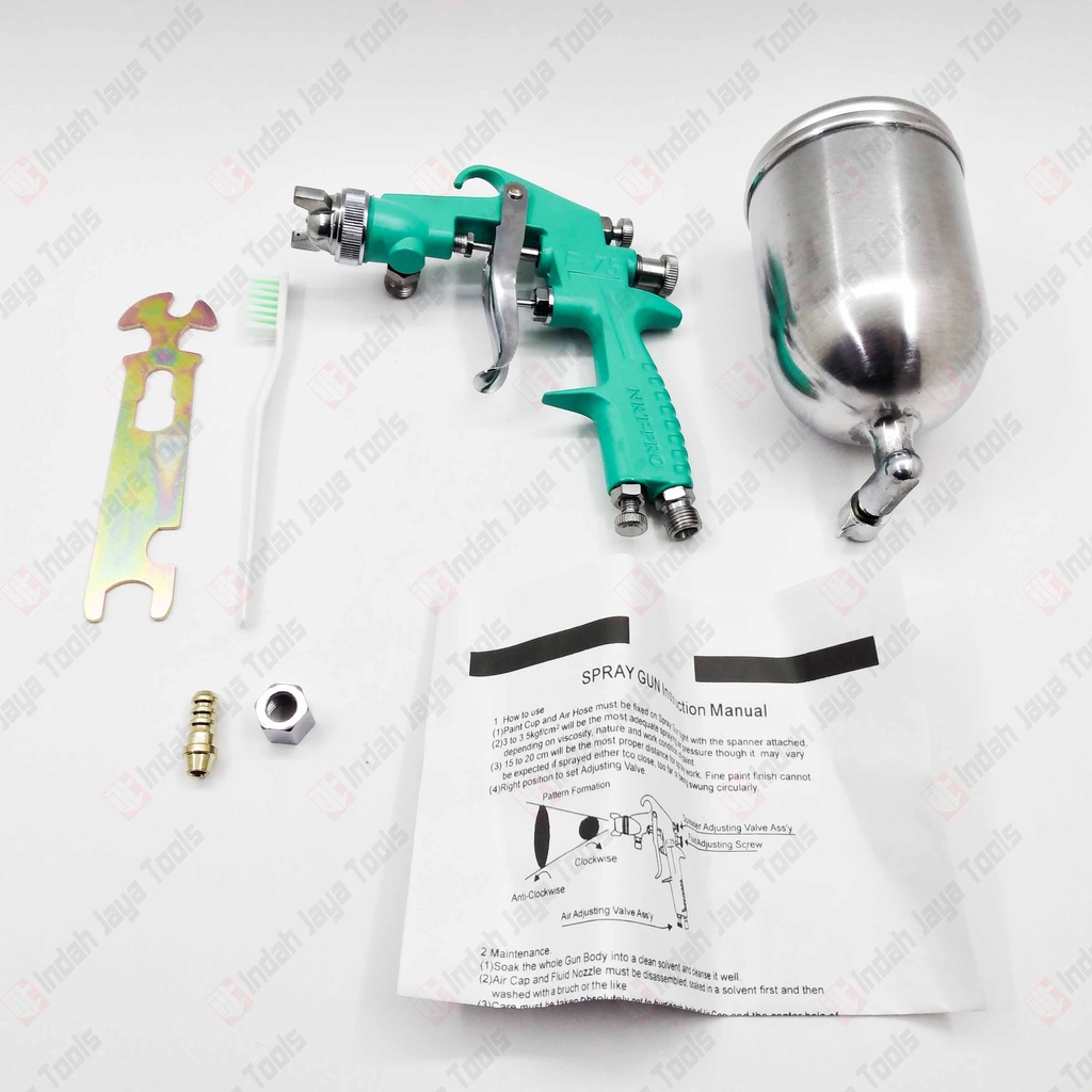 NRT-PRO F-75G ATAS Spray Gun Tabung F-75 F75 400mL Semprot Cat