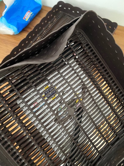 Claris Travessa Medium 0561 - Keranjang Dekorasi Anyaman Rotan