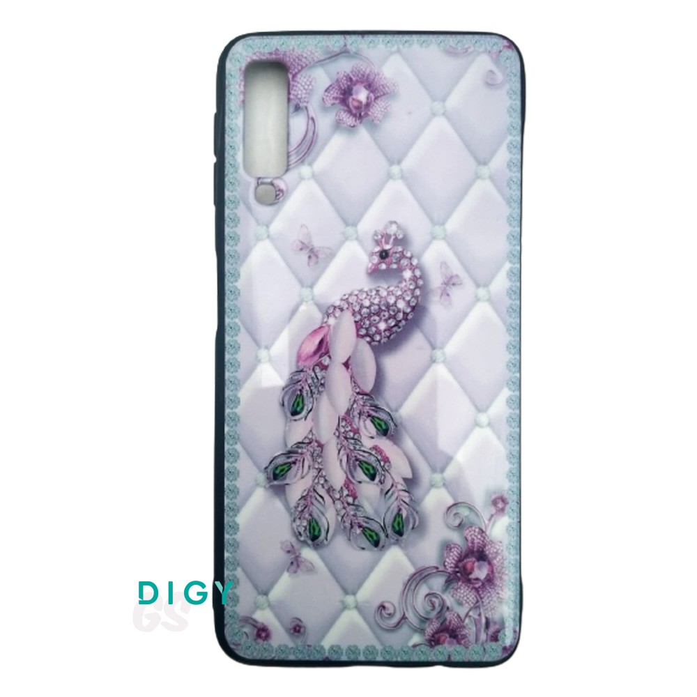 Casing Hp SAMSUNG GALAXY A7 2018 3D Flower Hardcase Fuze case hp Murah korea style
